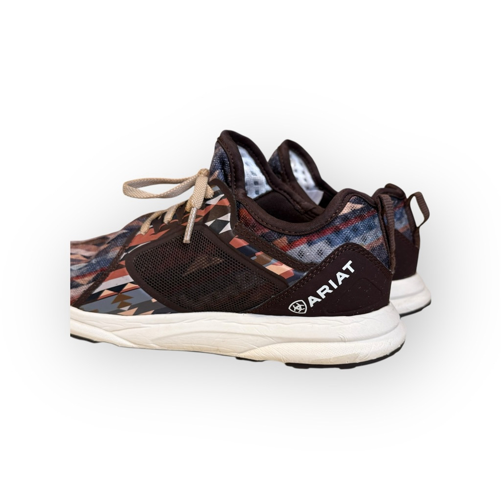 Ariat Women’s Fuse Sneakers Southwest Aztec Print Running Shoes Sz 8B Western - Picture 2 of 10